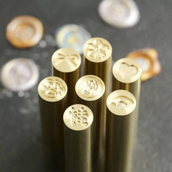 12MM Series Flower branch bird  - Wax Seal Stamp