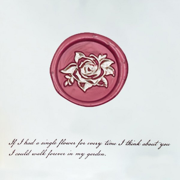 Rose Wax Seal Stamp