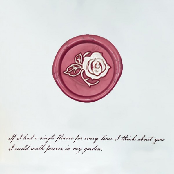 Rose Wax Seal Stamp