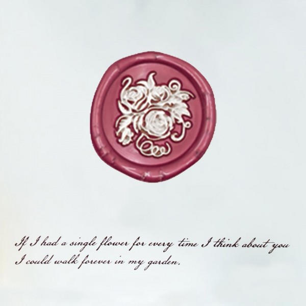 Rose Wax Seal Stamp