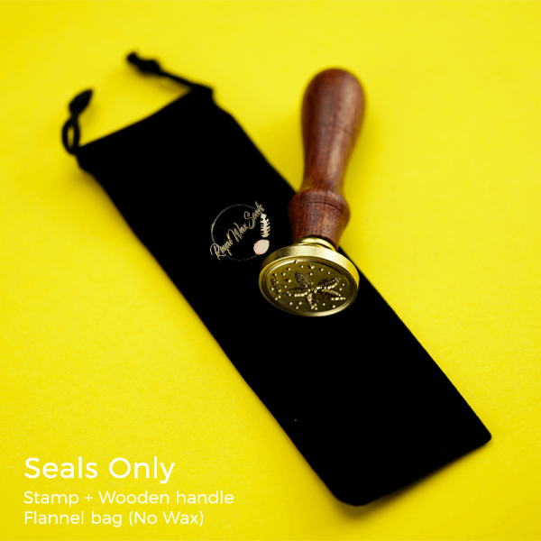 BLANK WAX SEAL STAMP // 6 SIZES