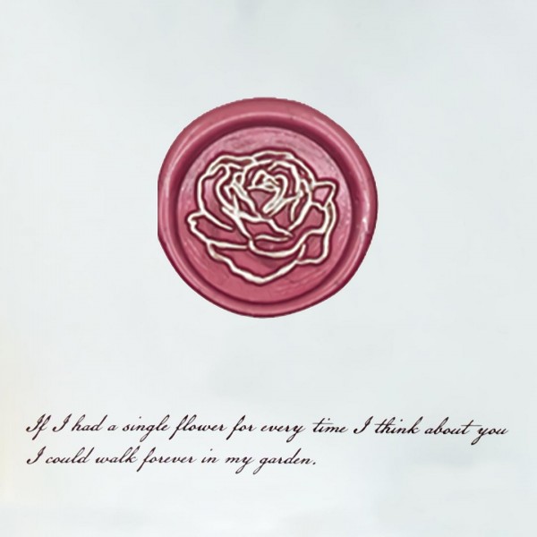 Rose Wax Seal Stamp