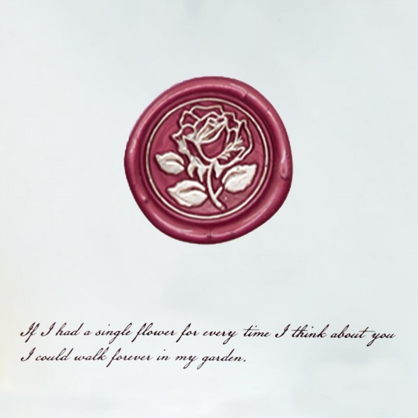 Rose Wax Seal Stamp