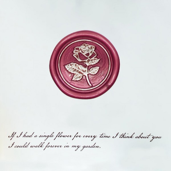 Rose Wax Seal Stamp